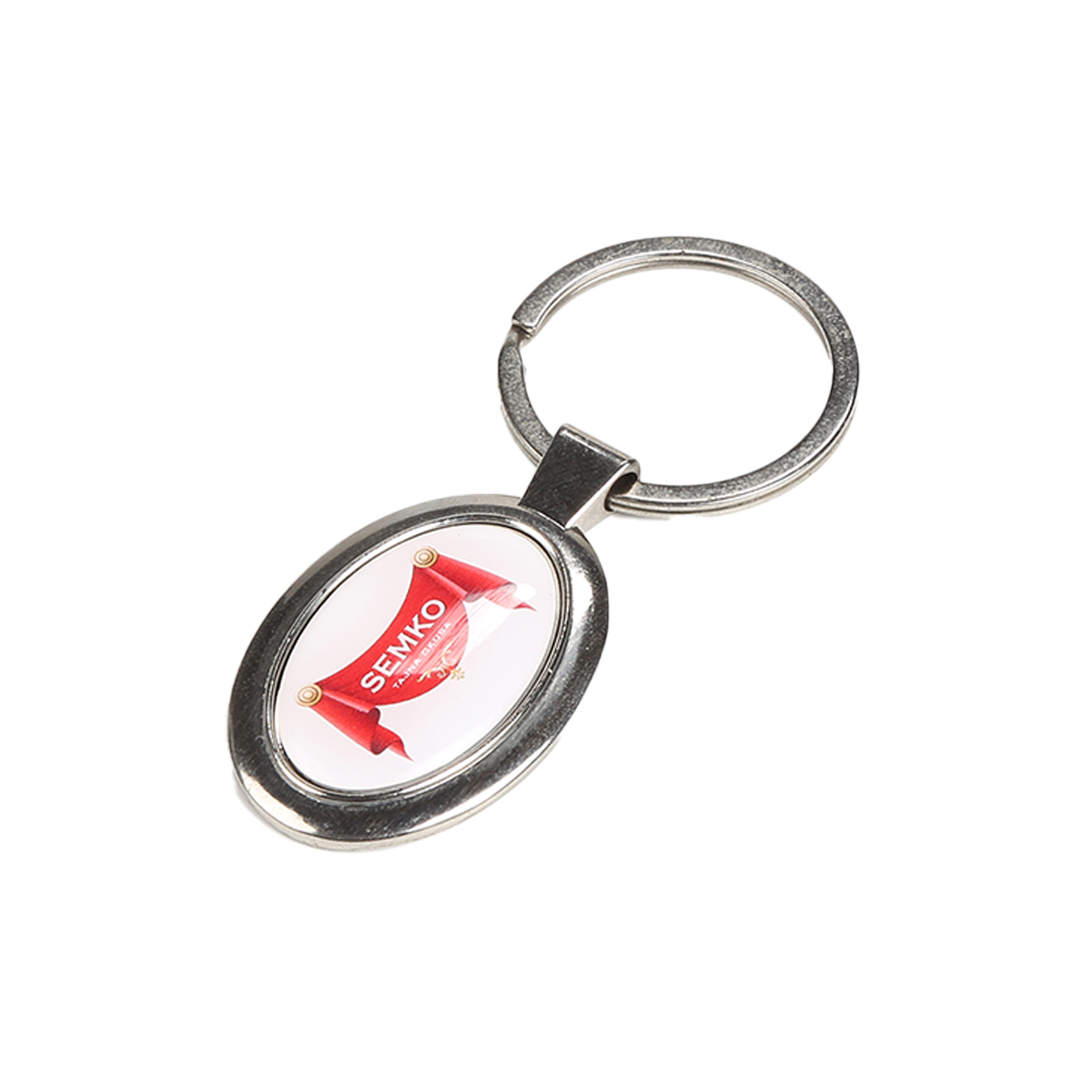 Metalni ovalni privjesak